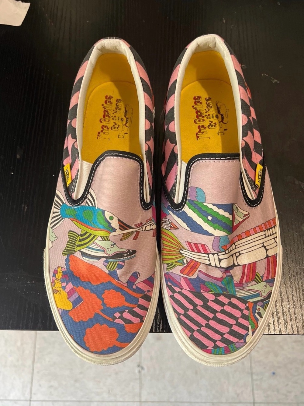 Vans Slip-On Beatles Yellow Submarine Slip-On Sneakers